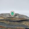 Anillo Ballerina Esmeralda – Plata 925 con esmeralda natural facetada