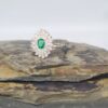 Anillo Aurora Esmeralda – Plata 925 con esmeralda natural facetada