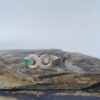 Anillo Infinito Esmeralda – Plata 925 con esmeralda natural facetada