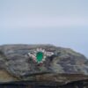 Anillo Diana Esmeralda – Plata 925 con esmeralda natural facetada