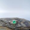 Anillo Ola Esmeralda – Plata 925 con esmeralda natural facetada