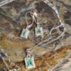 Set Galería Esmeralda – Plata 925 con esmeraldas naturales facetadas